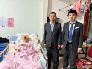 农行德州禹城市支行上门为抗美援朝老兵激活退役军人卡 浓情暖域显担当