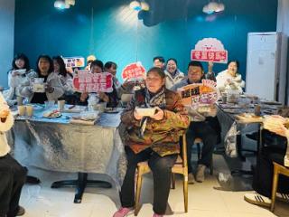 文华社区开展“民俗体验+非遗传承+网格宣传”活动