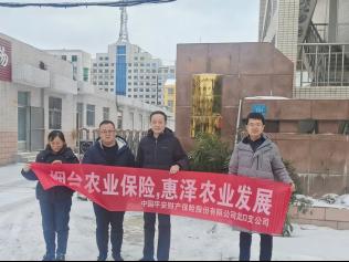 平安产险龙口支公司参加养殖保险启动会