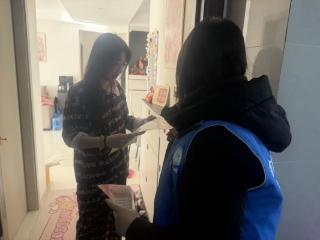 济宁市任城区安居街道居礼社区开展“培育文明和谐家风”宣传活动