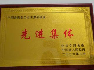山东移动泰安宁阳分公司荣获“新型工业化强县建设先进集体”
