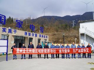 纳雍电厂与威宁能源公司举行纳雍区域新能源场站生产运营移交仪式