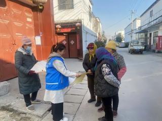 济宁市任城区安居街道汪西村开展普法宣传活动