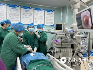 肿瘤堵塞主气道，贵州航天医院呼吸介入打通生命线