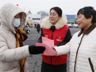 阳信县信城街道：元宵游园传理论 宣讲赶集润民心