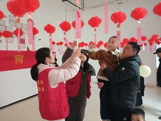 济宁市任城区李营街道任旺社区开展“品元宵·猜灯谜”活动