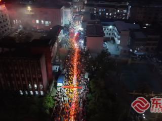 龙岩漳平：四龙齐舞闹元宵 点亮一年好彩头