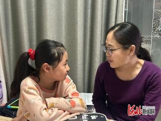 石家庄市桥西区西王小学举办亲子谈心活动