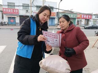 济宁市任城区南张街道李楼社区开展“移风易俗入民心 文明新风润社区”宣传活动