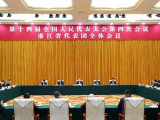 浙江代表团传达学习习近平总书记在参加江苏代表团审议时的重要讲话精神