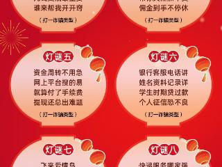中信银行济南分行消保知识多一点——反诈灯谜猜猜猜