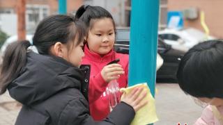 石家庄市中华绿园小学开展志愿服务活动