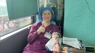 招远市人民医院白衣天使踊跃献血 以另一种方式守护生命