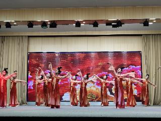 济南市莱芜区口镇街道下水河村举办“三八”妇女节文艺演出