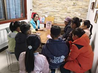 莒南县道口镇新联会面向妇女儿童开展普法宣传志愿服务活动