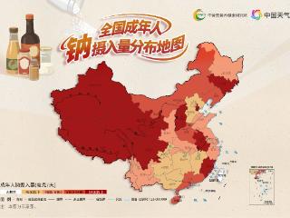 首份钠摄入地图揭秘：少放盐≠减钠，八成摄入来自调味品