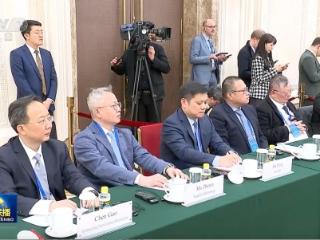 嬴彻科技CEO马喆人出席中德经济顾问委员会座谈会