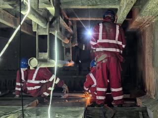 黔北电厂开展“能干不包” 自主检修