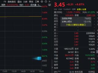 超220万手封单！中国能建，千亿龙头“4天2板”