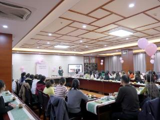 泰州农商银行举办“三八”妇女节茶语花香雅集活动