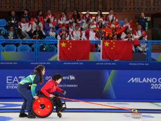 项目首金 | 中国队夺得冬残奥会首枚轮椅冰壶混双金牌