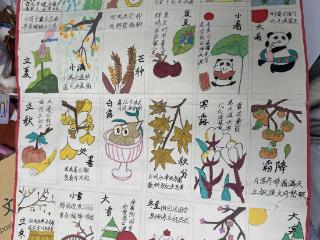 巧手绘节气 知行融天地 郑州八中地理寒假作业优秀在哪儿？