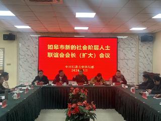 如皋：召开市新联会会长（扩大）会议