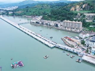 浙江苍南县霞关一级渔港三期工程主体通过交工验收