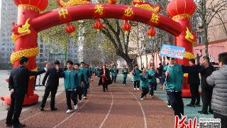 邢台十中师生同心吹响奋进号角