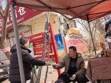 邮储银行临沂市李官支行开展3·15金融消保宣传进集市活动