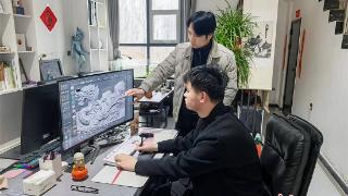 引入3D建模“雕”活千年石艺