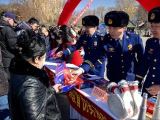 呼兰区消防救援局联合多部门开展“3·15”消防产品质量集中整治及宣传活动