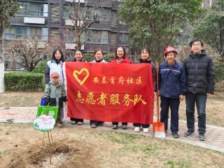 【我们的价值观】大手牵小手 植绿赴春光——济南市莱芜区张家洼街道安泰首府社区开展亲子植树活动
