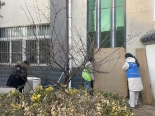 济宁市任城区越河街道和平街社区网格中心开展“关注健康，提升意识”爱国卫生月环境卫生大整治活动