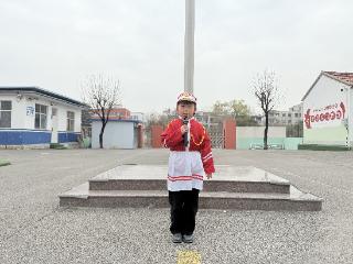 守护健康 护航成长——济南市莱芜区寨里镇中心幼儿园举行预防春季传染病主题升旗仪式