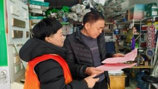 济宁市任城区金城街道洸河社区开展“诚信经营树新风 文明商户创标杆”活动