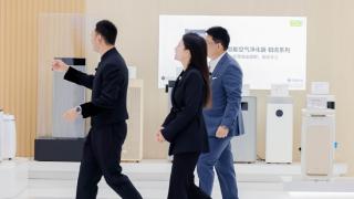 AWE2026圆满收官鸿蒙智选720智能空气净化器铂境ProMax惊艳出圈