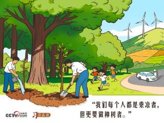 天天学习｜我们每个人都是乘凉者，但更要做种树者