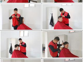 山东省地矿局七队组织开展爱心理发服务活动