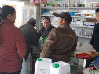 临沭县大兴镇：备足农资送技术 助力春季农业生产