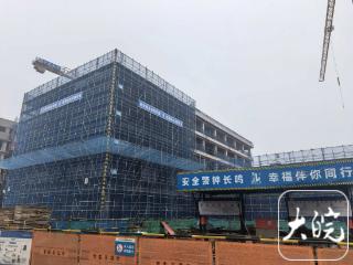 合肥四十五中学两校区今年将投入使用