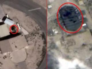 伊朗公布美军基地遭袭前后对比照片