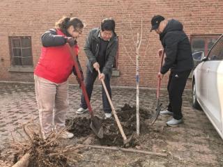 植绿护绿守初心 担当作为践使命——山东省地矿局二四八大队开展植树节主题活动