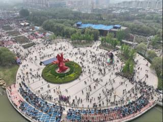 持续上新！曹州牡丹园：早期牡丹含苞待放，游园图景再升级