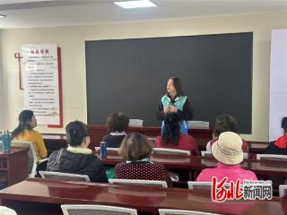 秦皇岛市北戴河区育花路社区举办结核病防治主题讲座