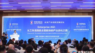蚂蚁数科中关村论坛发声:Token效能将是衡量企业级AI价值的核心指标