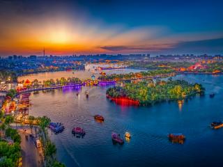 在开封坐船“反向逃票”逛遍全城？这条水上穿越路线藏不住了！丨原来你是这样的河南