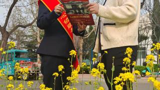 山东移动茌平分公司开展“春日里的暖心守护”反诈宣传志愿服务活动