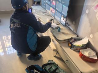 宽带义诊进小区 山东移动莘县分公司开展社区网络便民服务活动