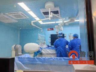 烟台市蓬莱中医医院30分钟成功完成基底动脉闭塞取栓术